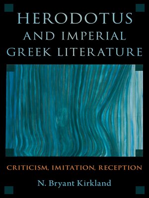 cover image of Herodotus and Imperial Greek Literature